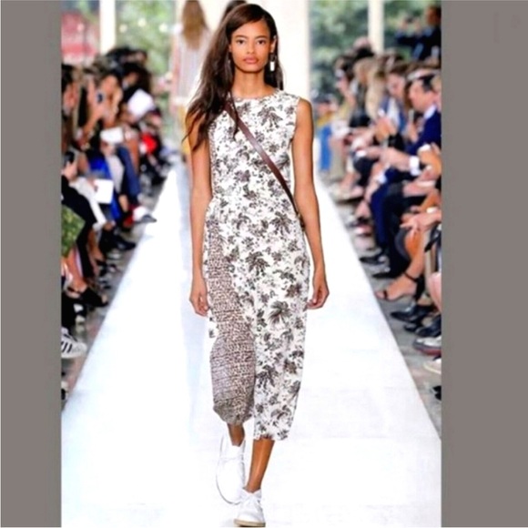 Tory Burch Silk Bailey Dress Size 8 - Picture 1 of 3